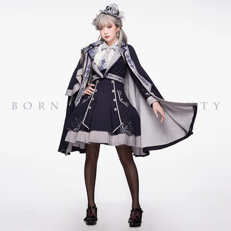 Youpairui - Sheffield - British Style Lolita JSK Set