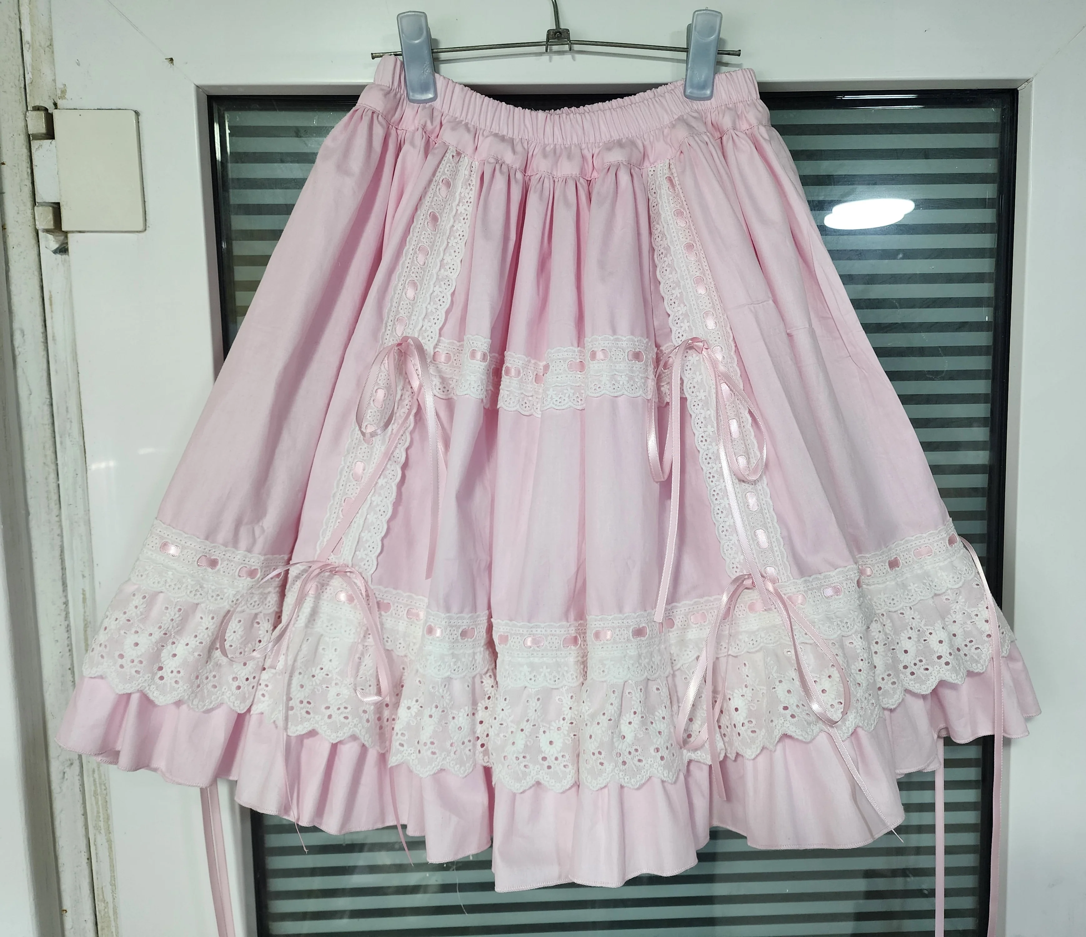 WangYan&Summer - Cotton Sweet Lolita SK, Pink Petticoat