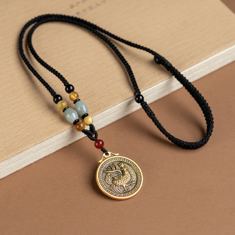 12 Chinese Zodiac Blessing and Fortune Necklace Pendant