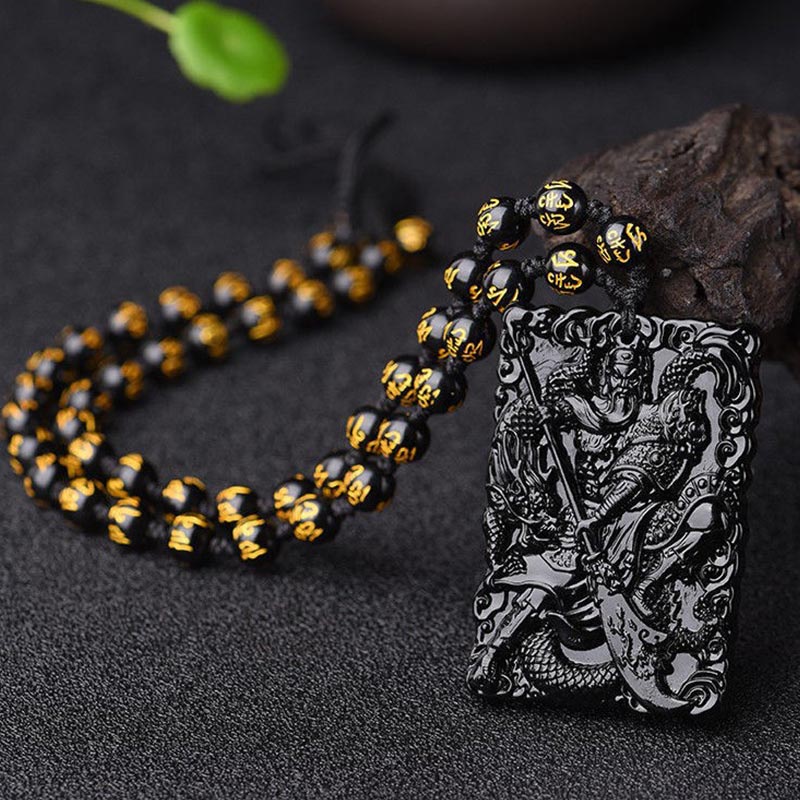 FengShui Lord Guan Protection Necklace Pendant (Extra 30% Off | USE CODE: FS30)