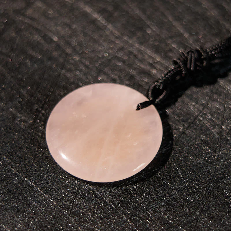 Various Crystal Amethyst Tiger Eye Green Aventurine Yin Yang Spiritual Necklace Pendant