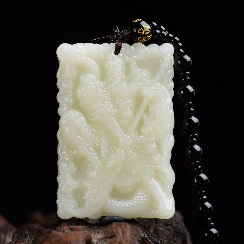 FengShui Lord Guan Protection Necklace Pendant (Extra 30% Off | USE CODE: FS30)