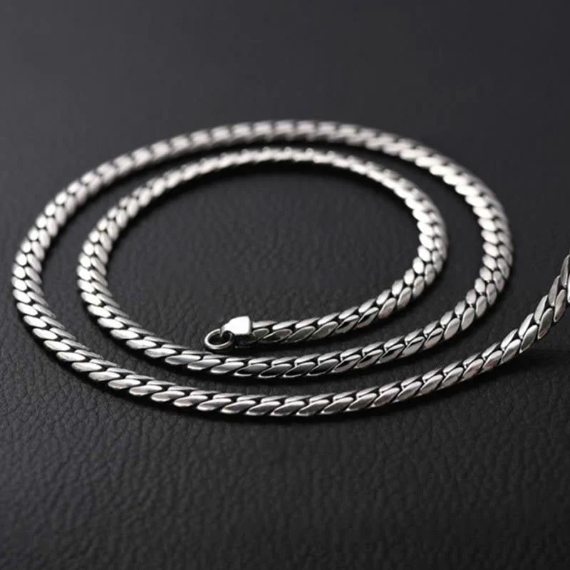 Double Dorje Vajra Strength Punk Copper Chain Bracelet Necklace