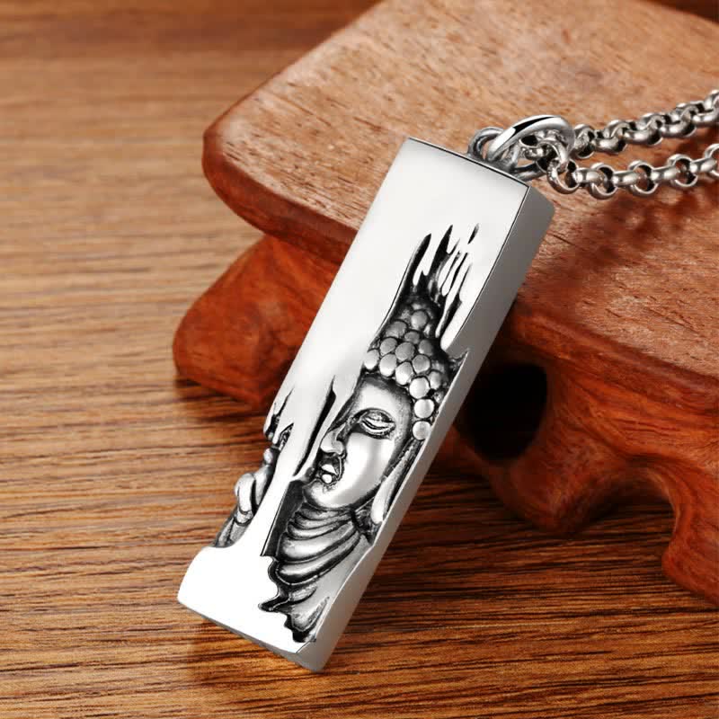 Tathagata Buddha Strength Protection Amulet Pendant Necklace