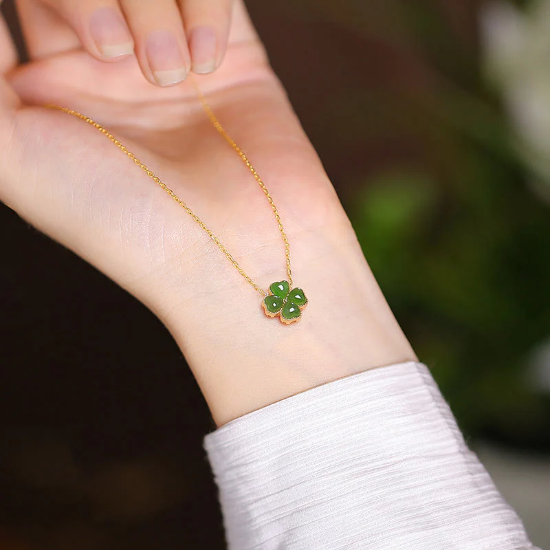 925 Sterling Silver Natural Cyan Hetian Jade Luck Laughing Buddha Butterfly Necklace Pendant