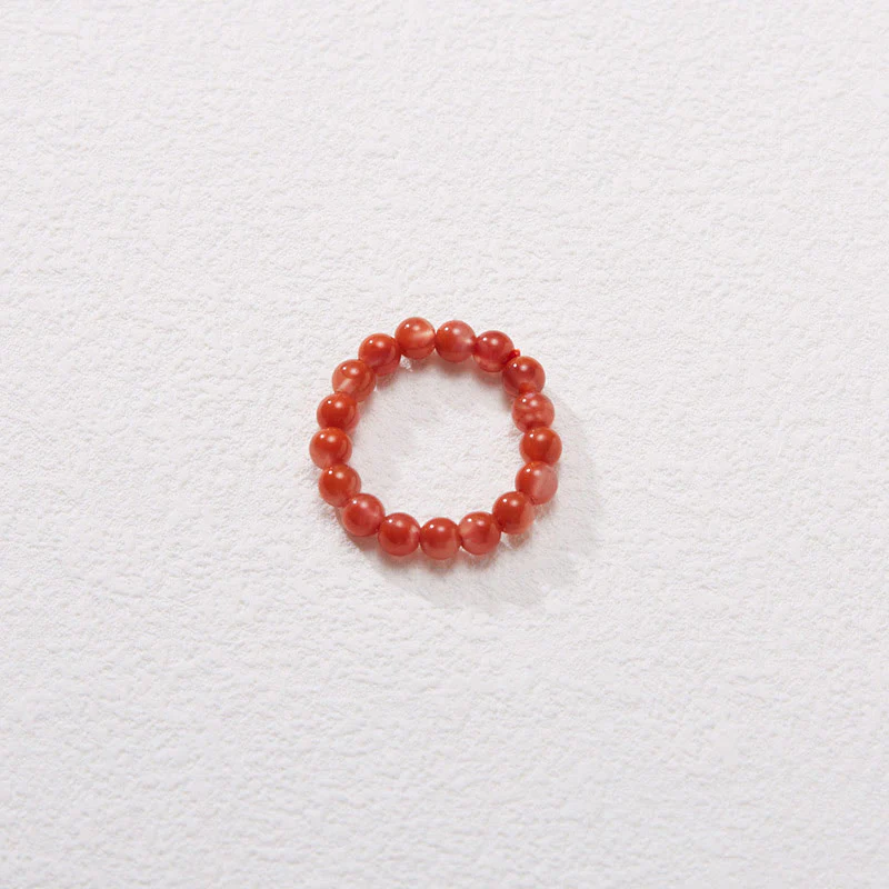 Renbeads 925 Sterling Silver Plated Gold Natural Red Agate Turquoise Confidence Bracelet Necklace Pendant Ring Set