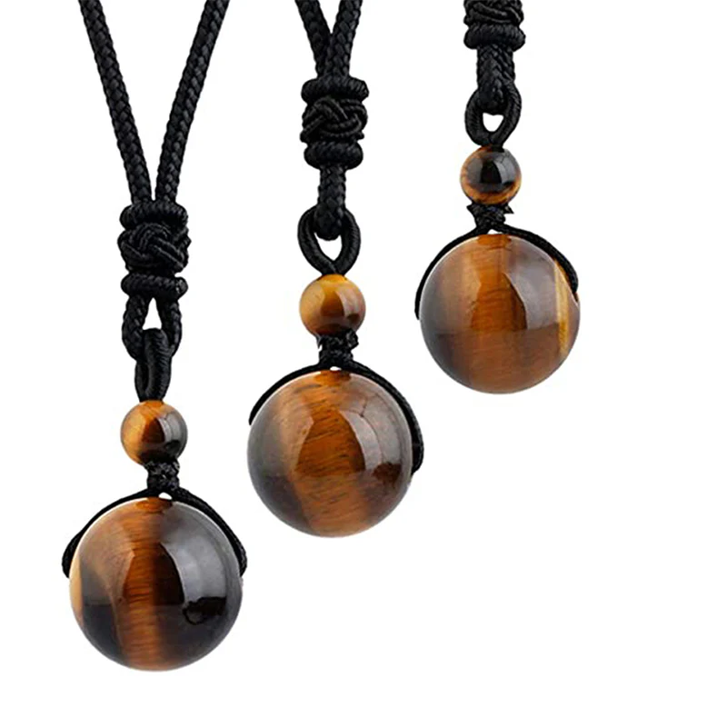 Renbeads Tibetan Tiger's Eye Protection Necklace