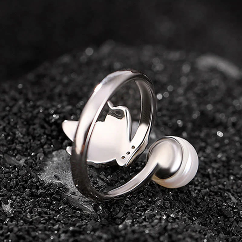 Renbeads 925 Sterling Silver Pearl Butterfly Healing Necklace Pendant Earrings Ring