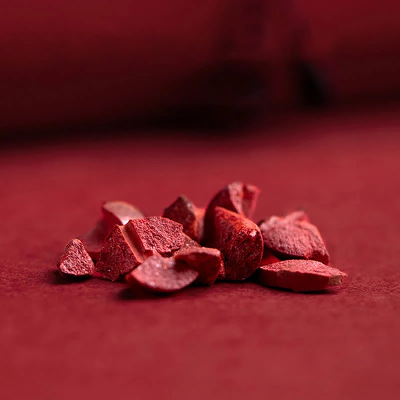 Cinnabar Peace Buckle Calm Blessing Necklace Pendant