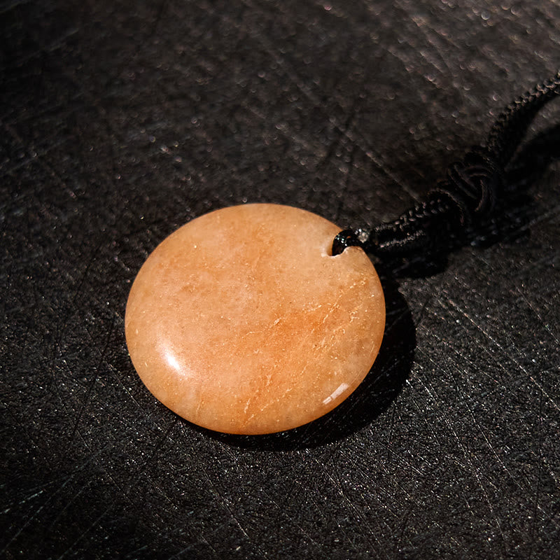 Various Crystal Amethyst Tiger Eye Green Aventurine Yin Yang Spiritual Necklace Pendant