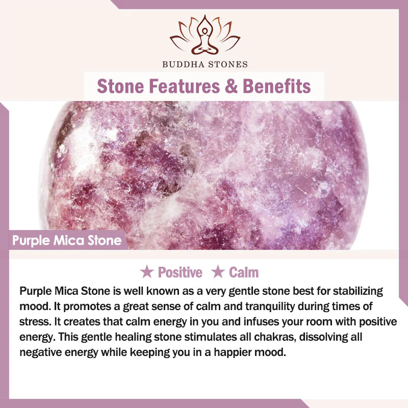 925 Sterling Silver Plated Gold Natural Purple Mica Stone Relief Bead Necklace and Bracelet Set