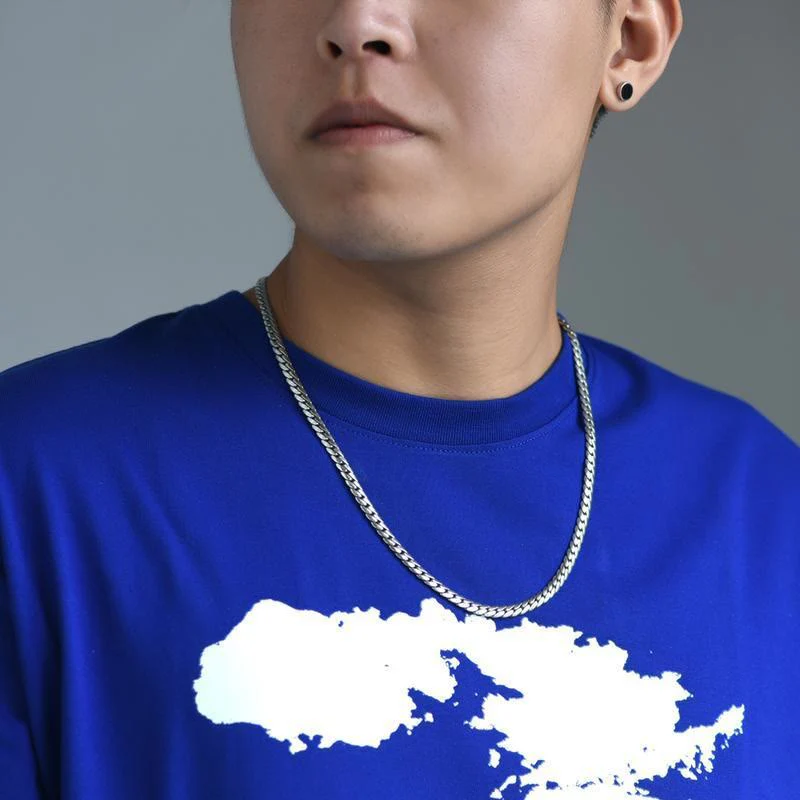 Double Dorje Vajra Strength Punk Copper Chain Bracelet Necklace