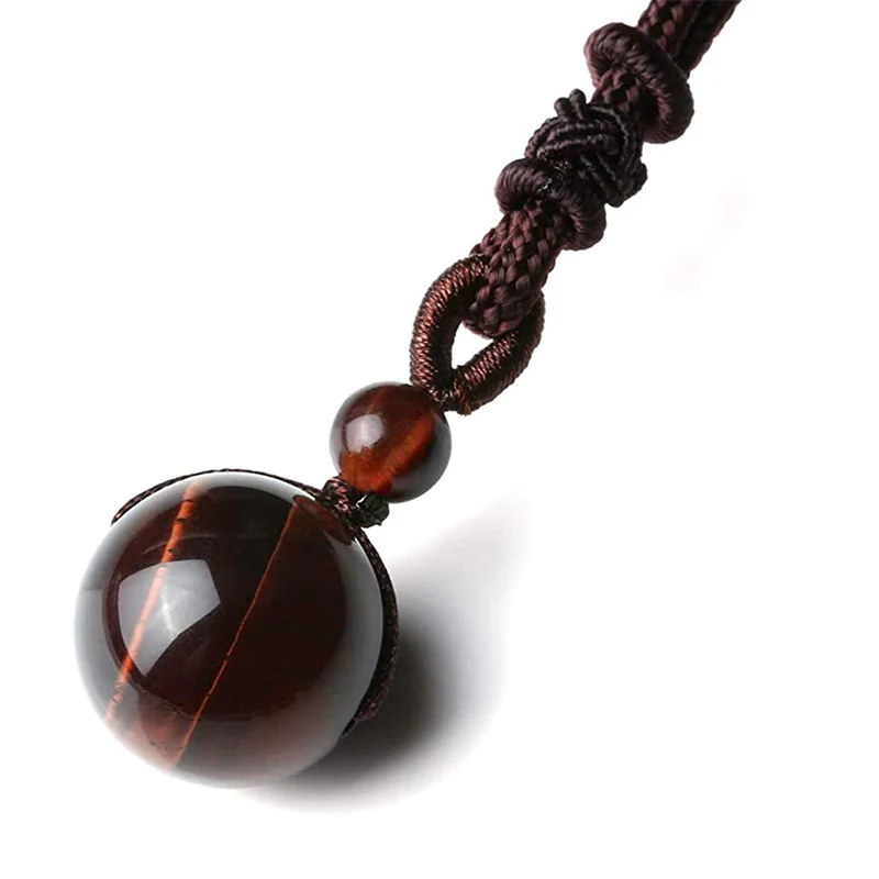 Renbeads Tibetan Tiger's Eye Protection Necklace