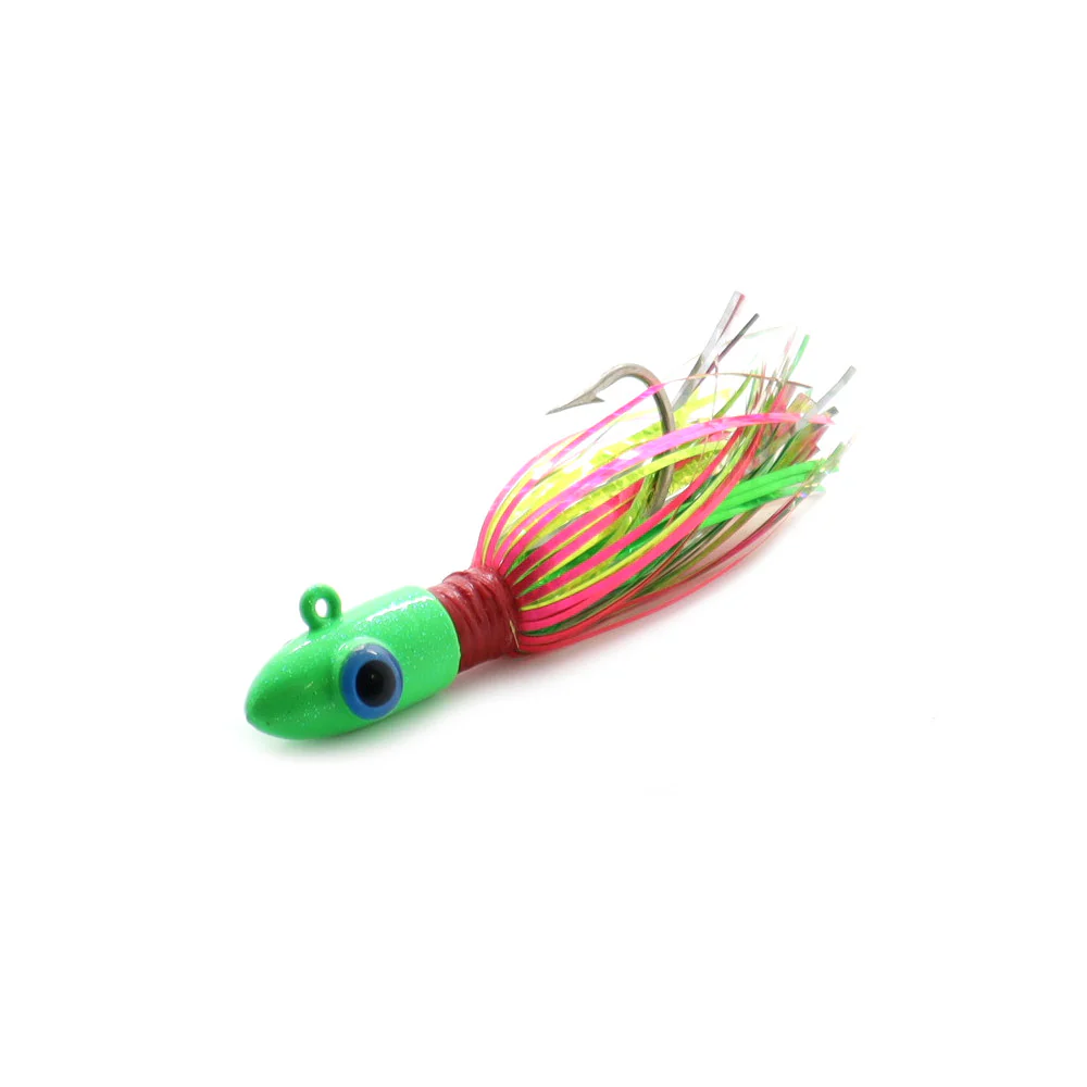 Mylar Spire Bucktail Jig | Blue Water Candy