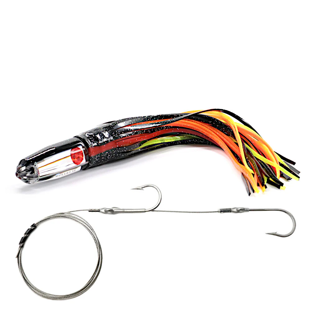 Black Mirror Series Wahoo Bullet Jet Lure | Epic Fishing Co