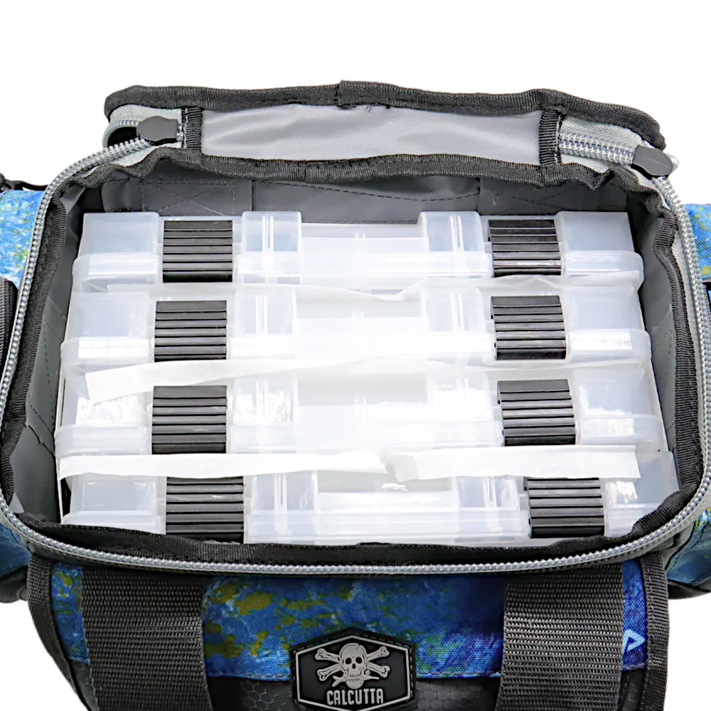Calcutta Squall Soft Sided Tackle Bag with 4 Trays