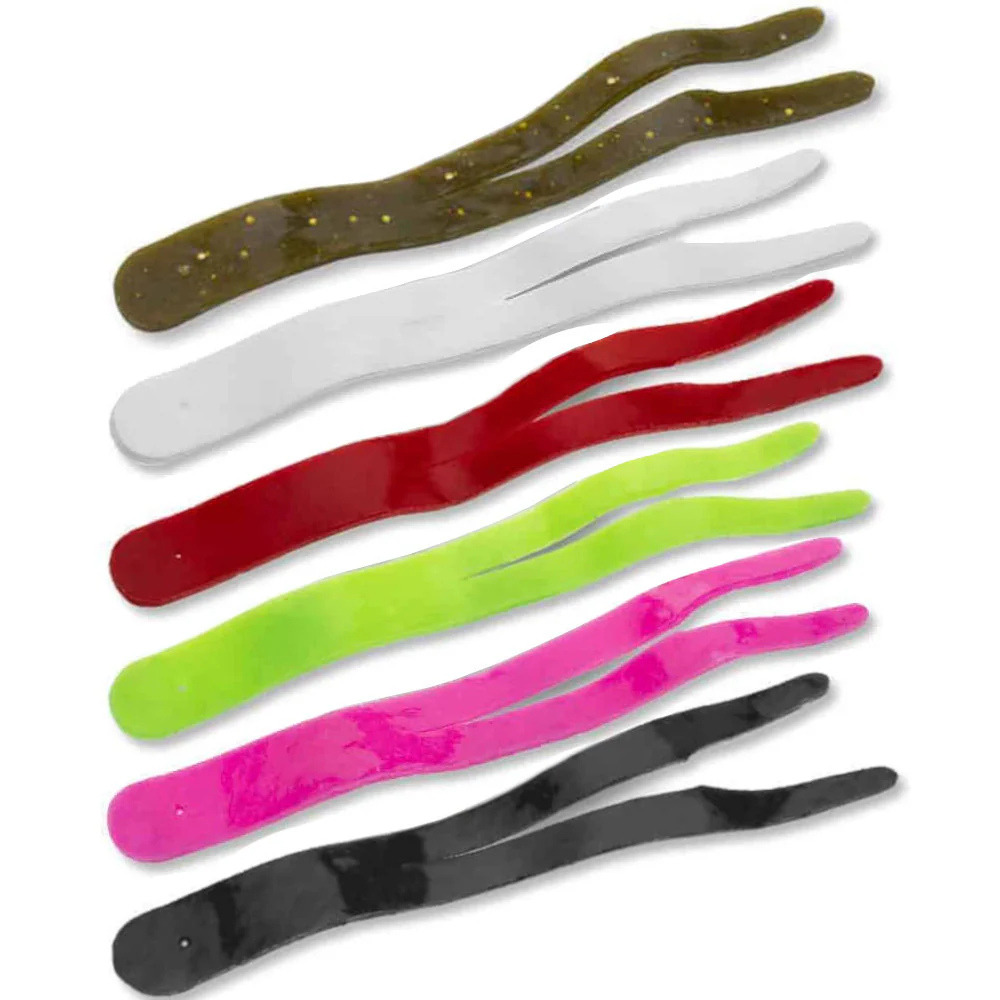 Fat Cow Fishing Jig Strips - Split Tail