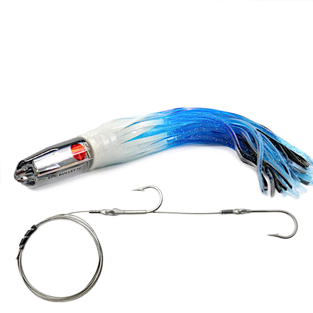 Black Mirror Series Wahoo Bullet Jet Lure | Epic Fishing Co