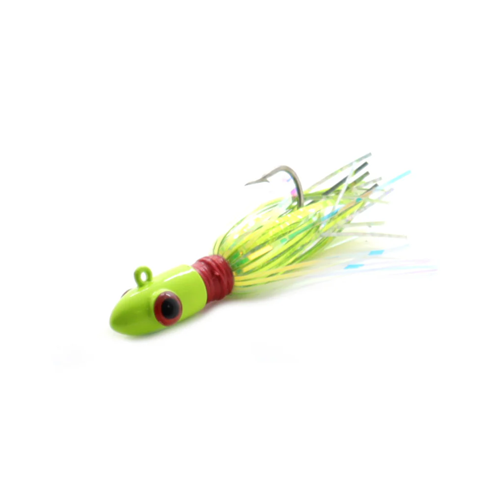 Mylar Spire Bucktail Jig | Blue Water Candy