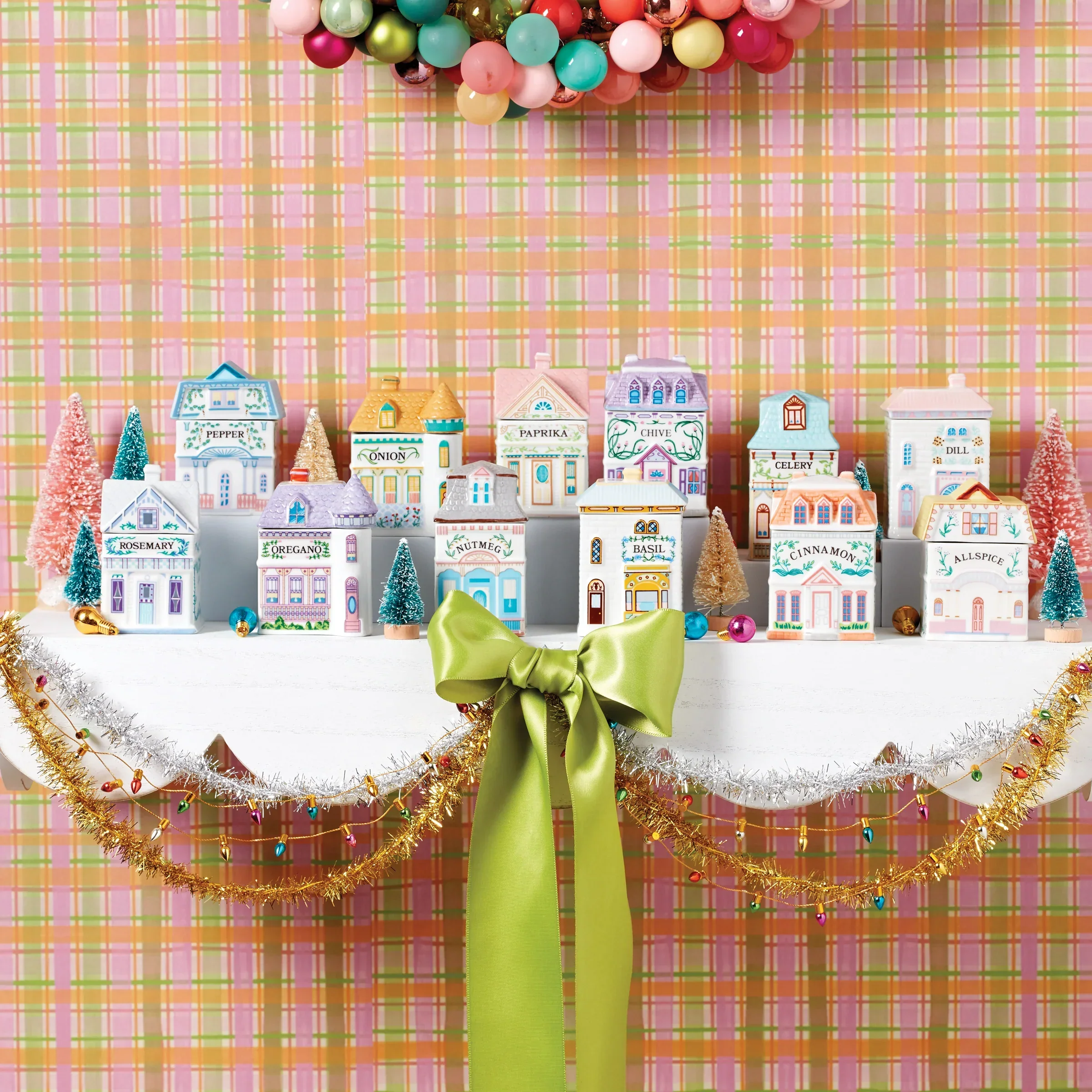 CS Lenox Spice Village 24-Jar Full Collection