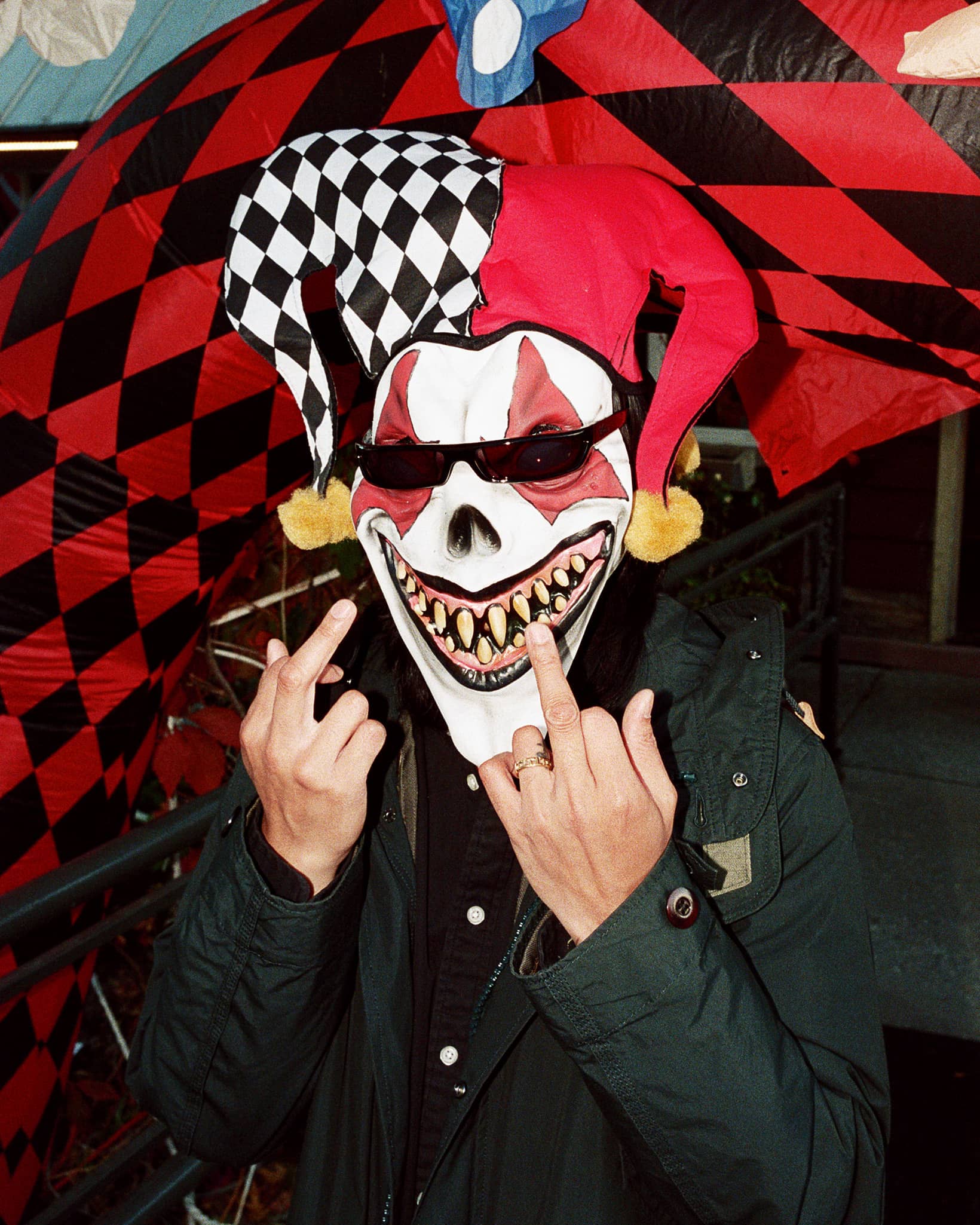 The Eyedress Wraparound - Black