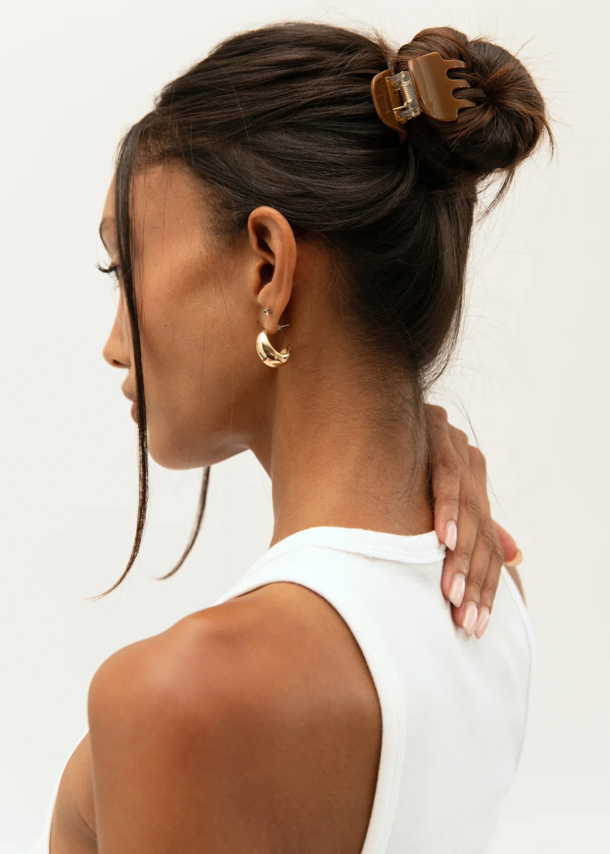 Sculpt Clip in Coffee