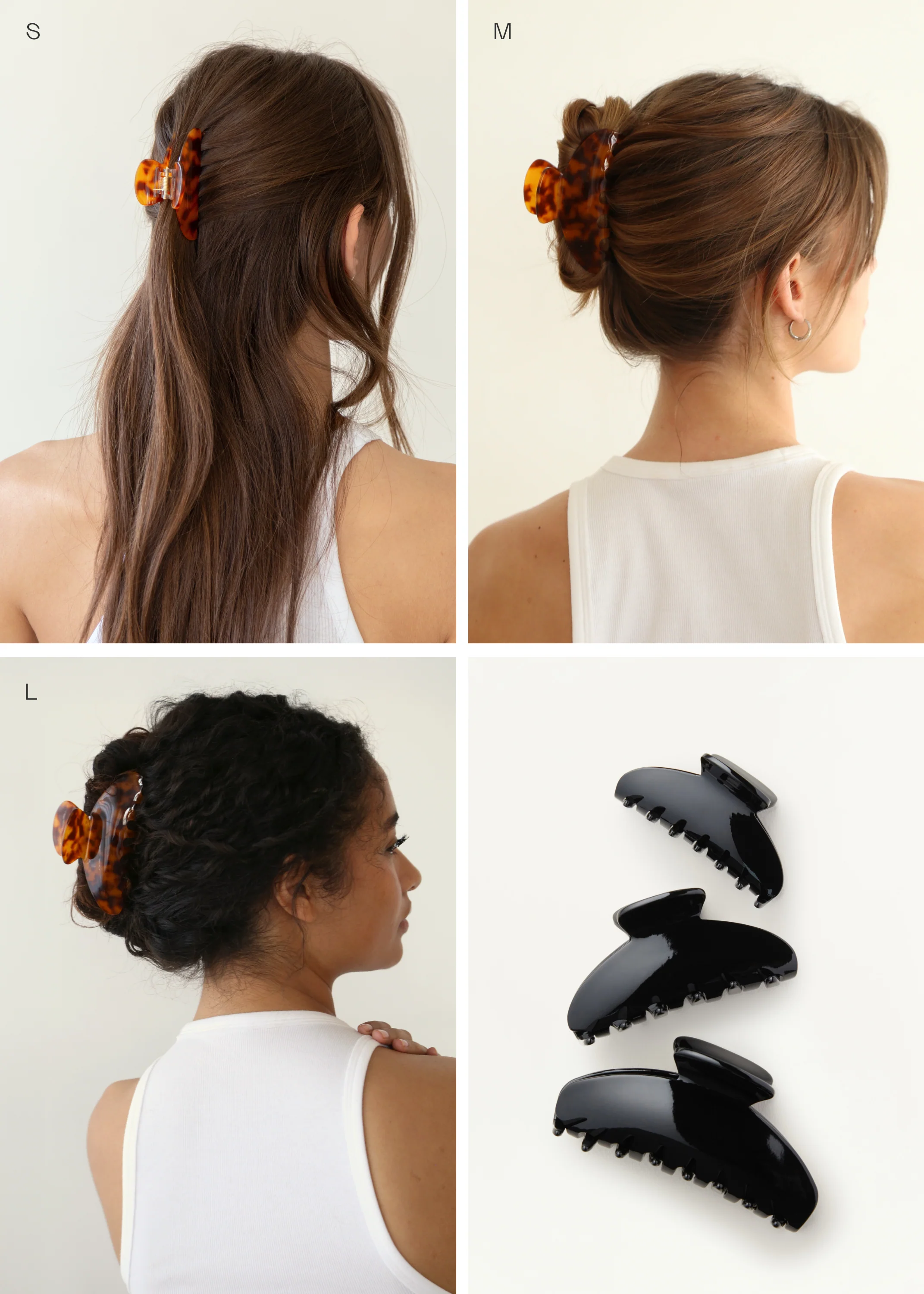 Demi Clip in Tortoise