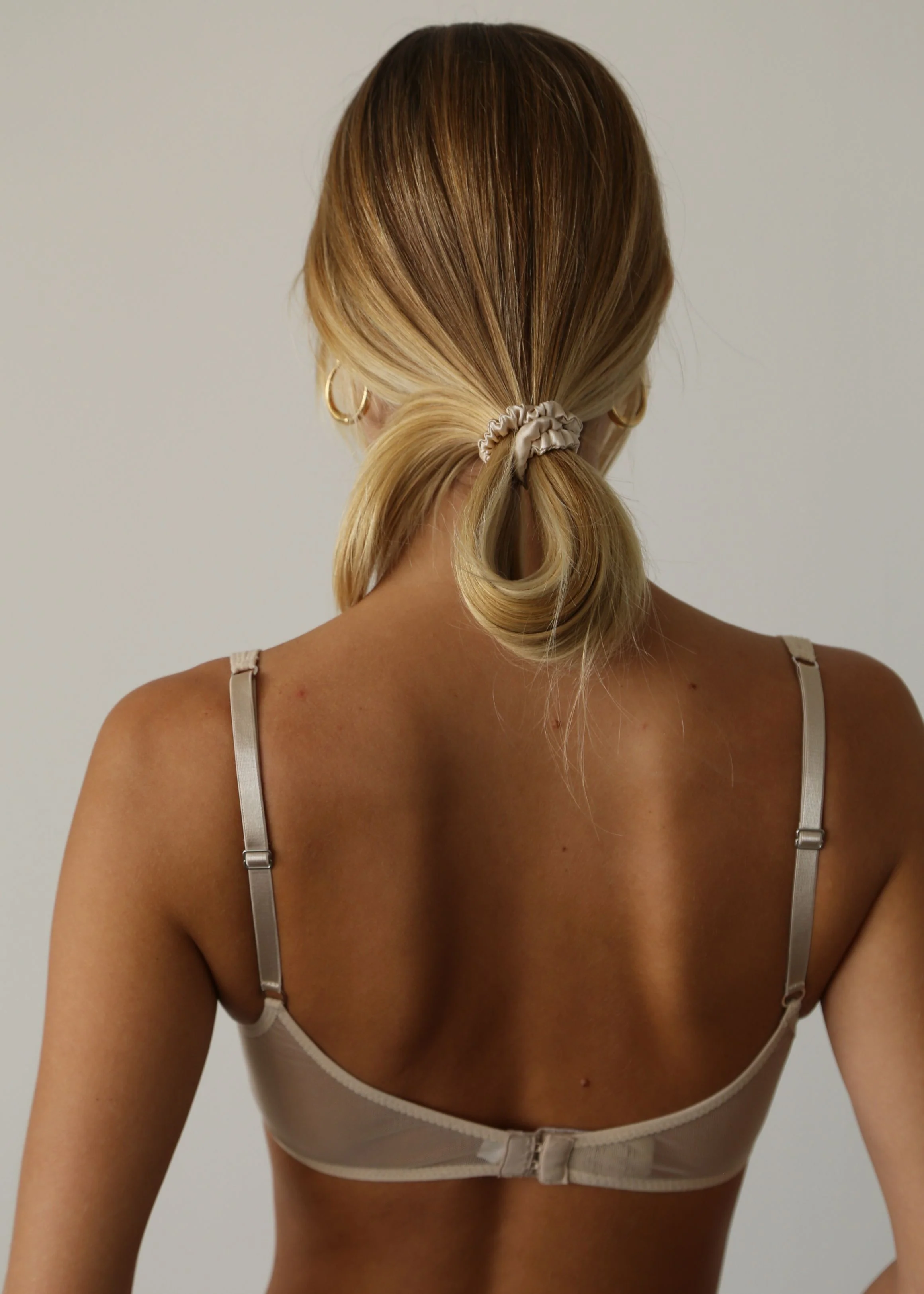 Silk Hair Tie Trio in Mixed