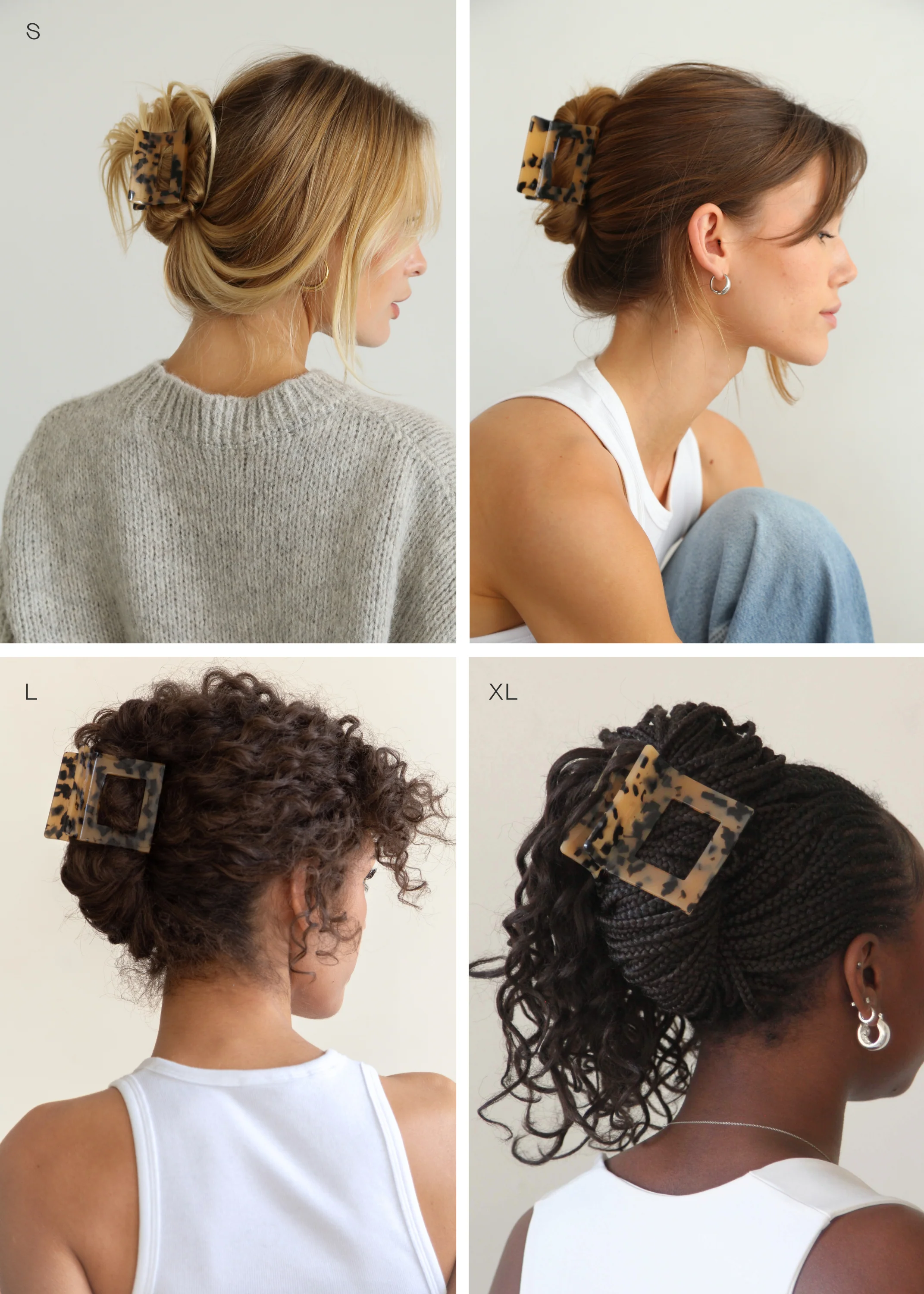 Soul Clip in Blonde Tortoise