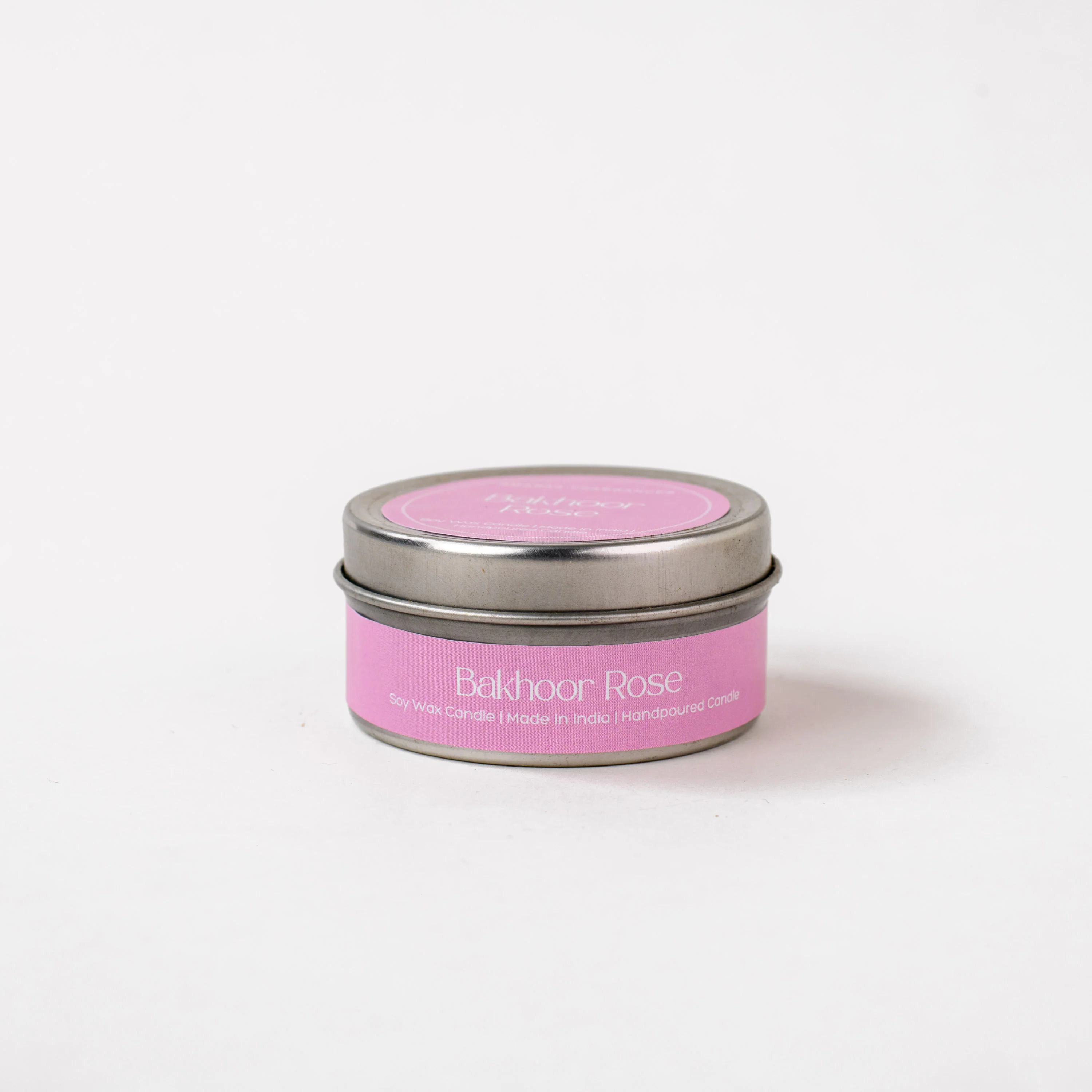 Bakhoor Rose Tin Scented Candle