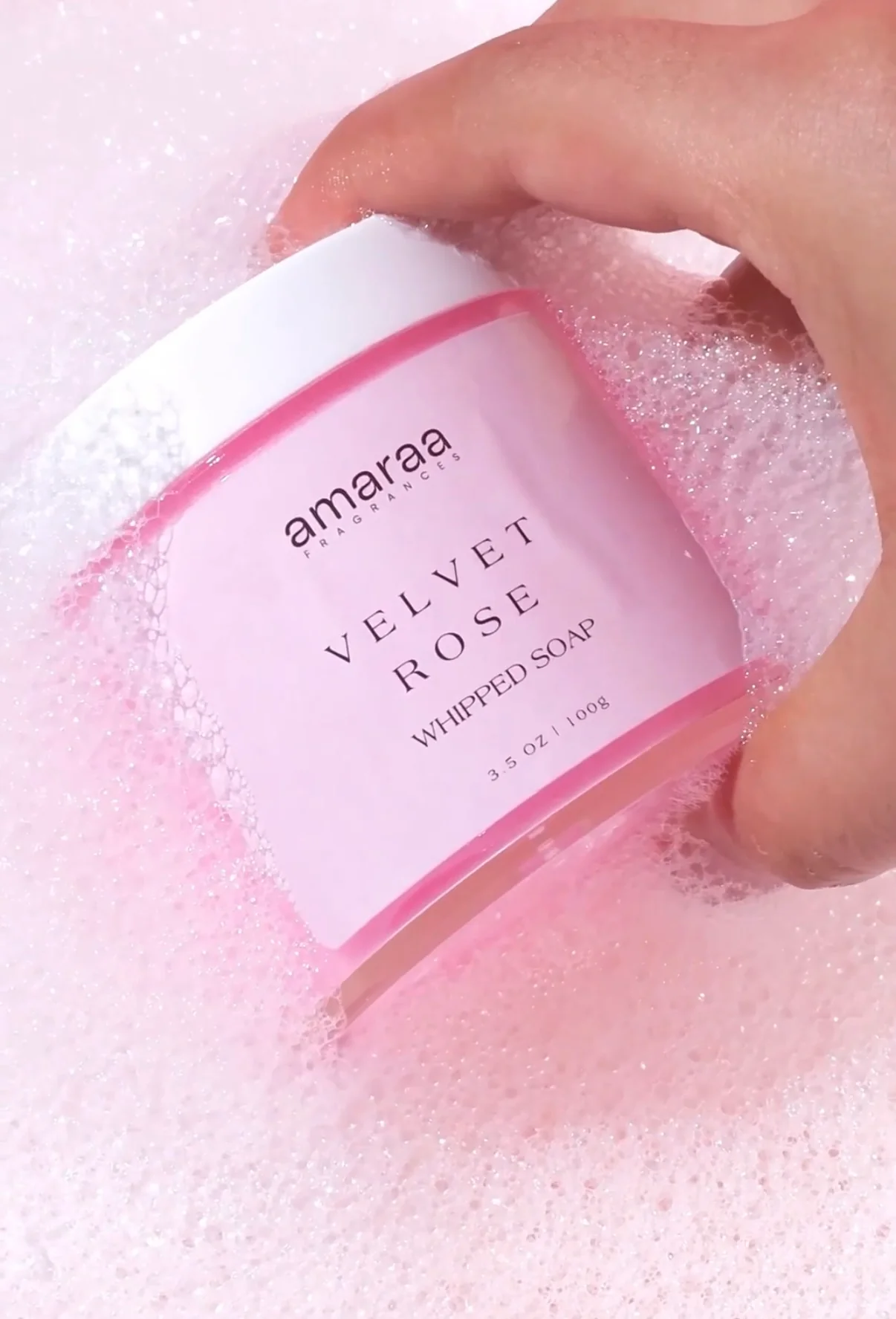 Velvet Rose Whipped Soap