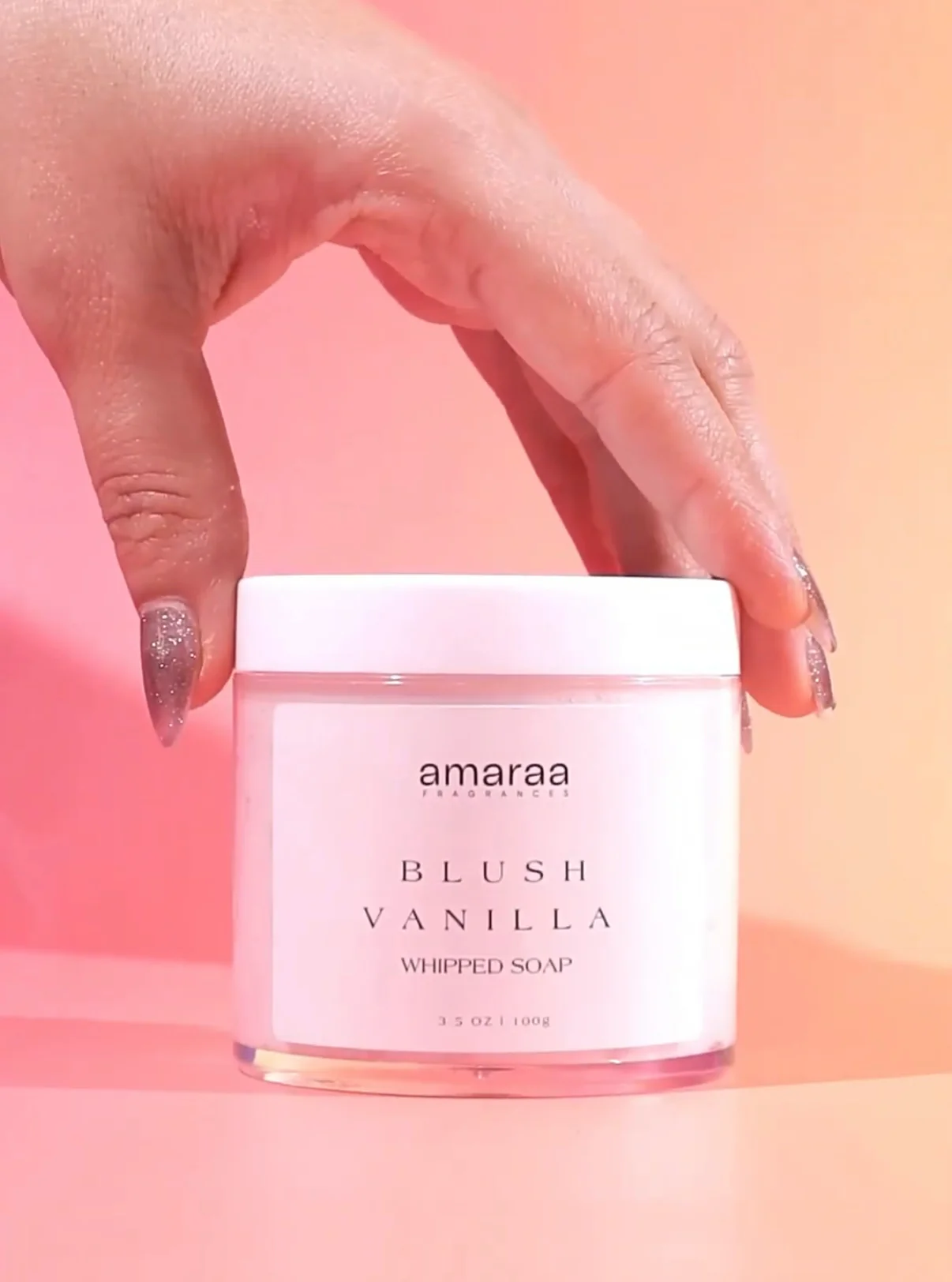 Blush Vanilla Whipped Soap