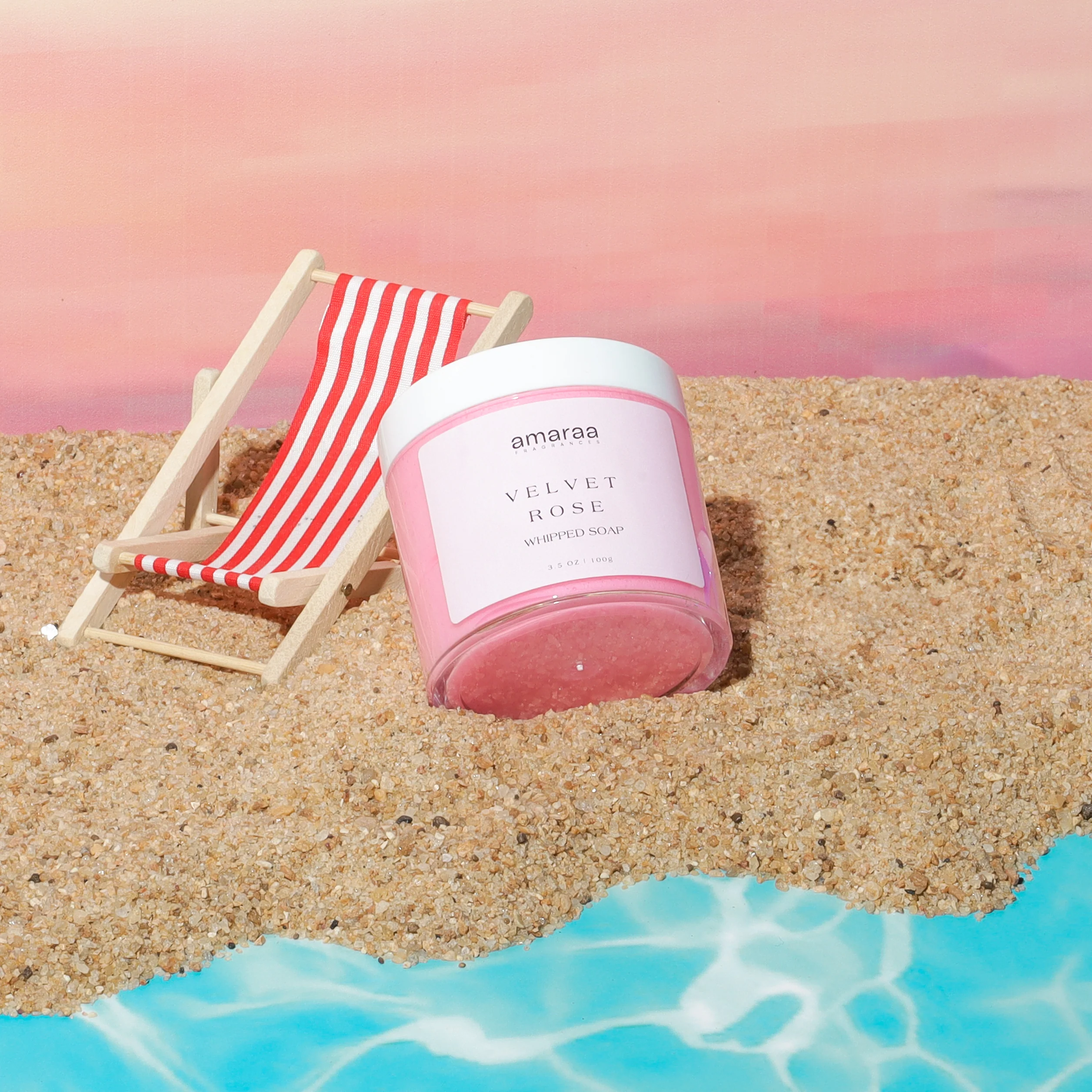 Velvet Rose Whipped Soap