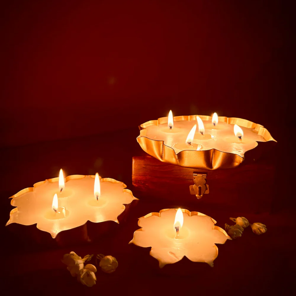 Floral Urli Scented Candles