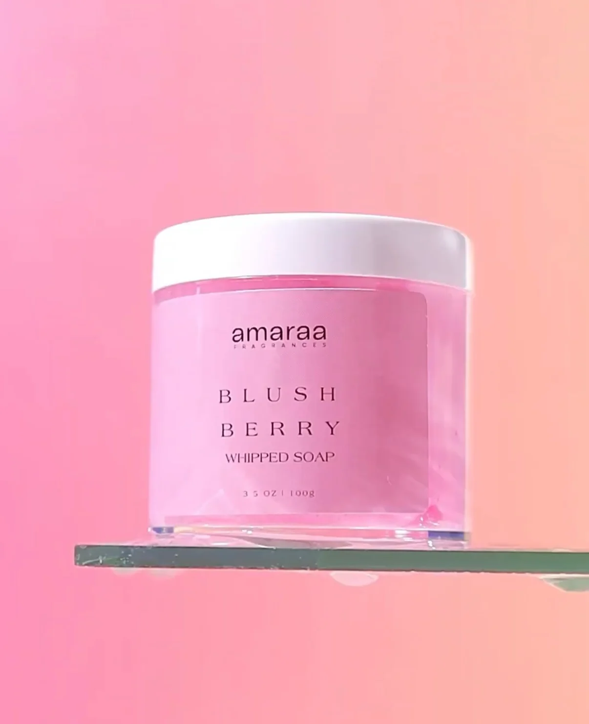 Blush Berry Whipped Soap