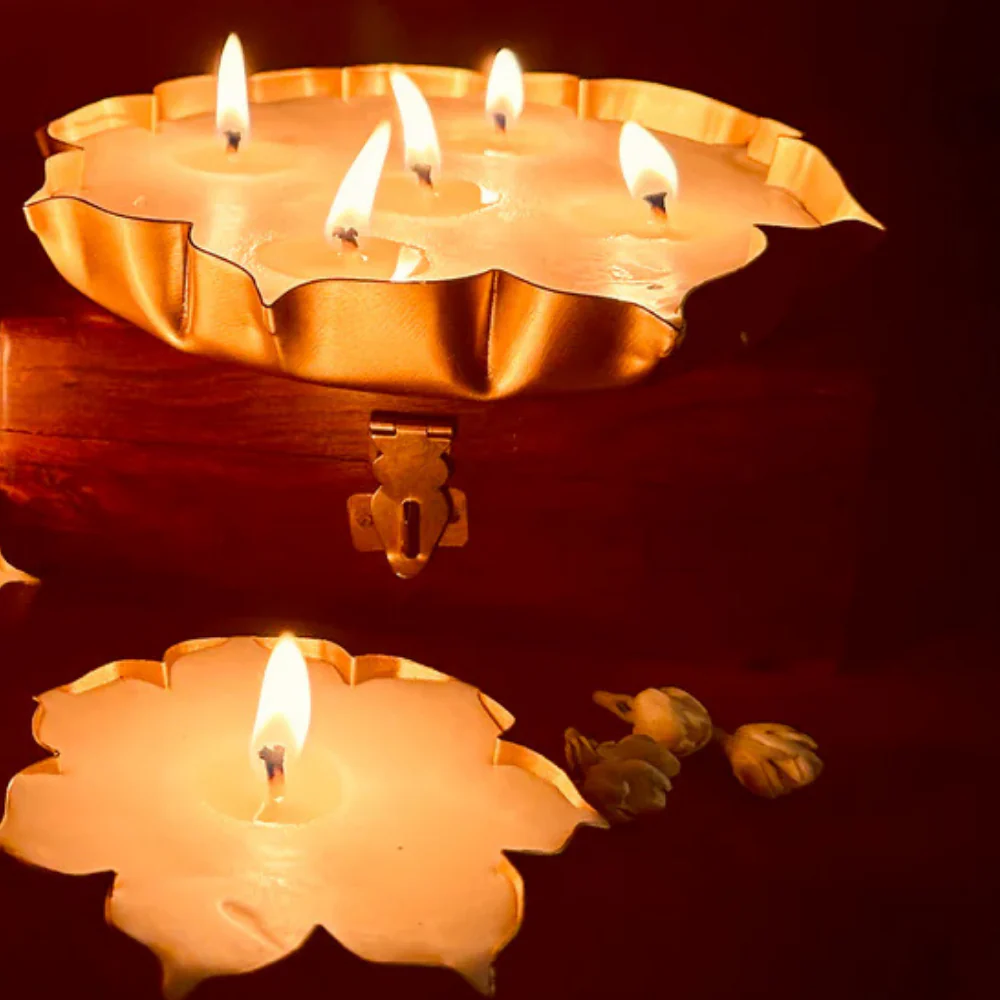 Floral Urli Scented Candles