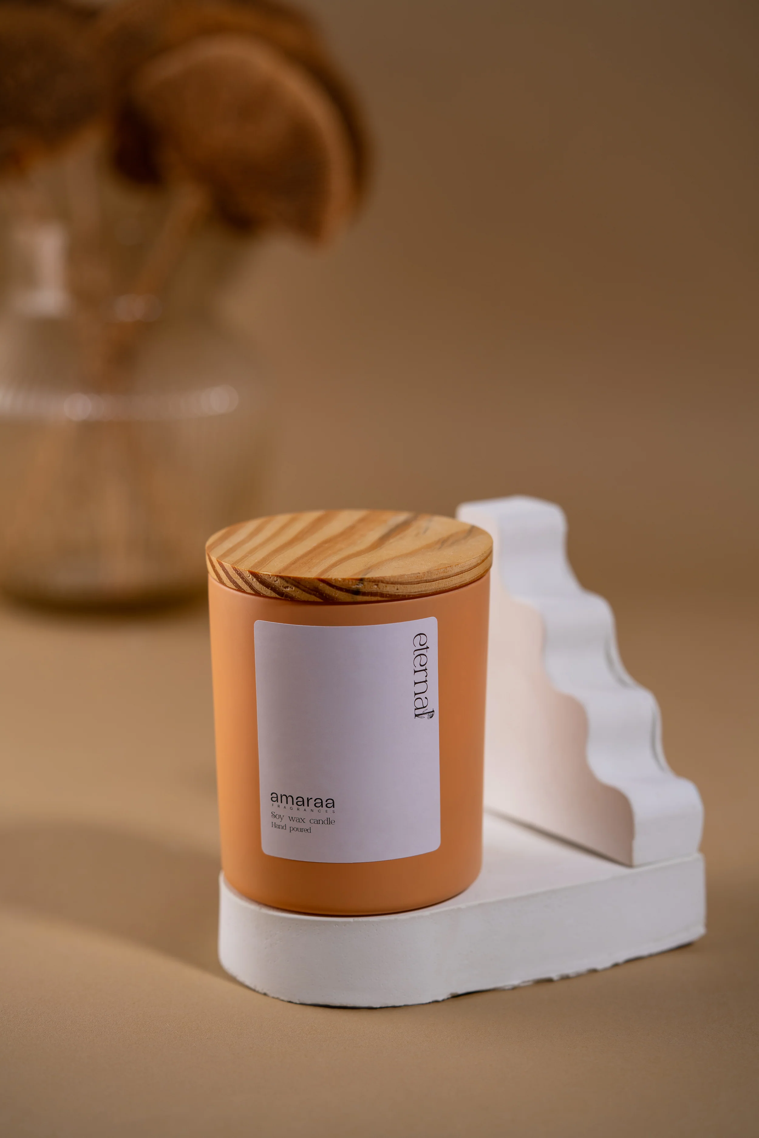 Amber Glow Jar Scented Candle