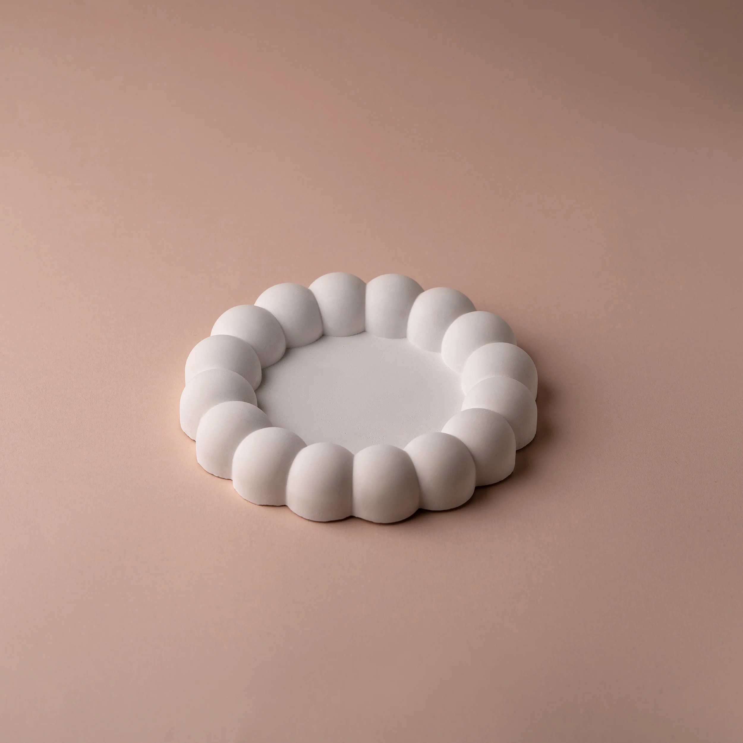 Circular Bubble Bliss Decorative Tray