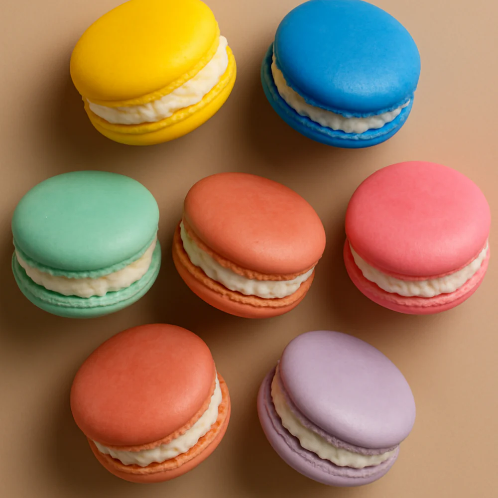 Macrons Set of 6