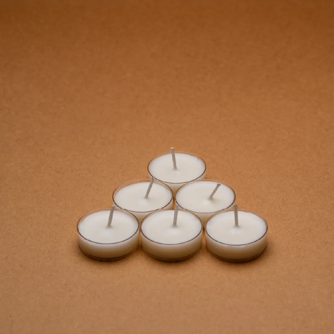 Scented Tea Light Candle Set Of 6