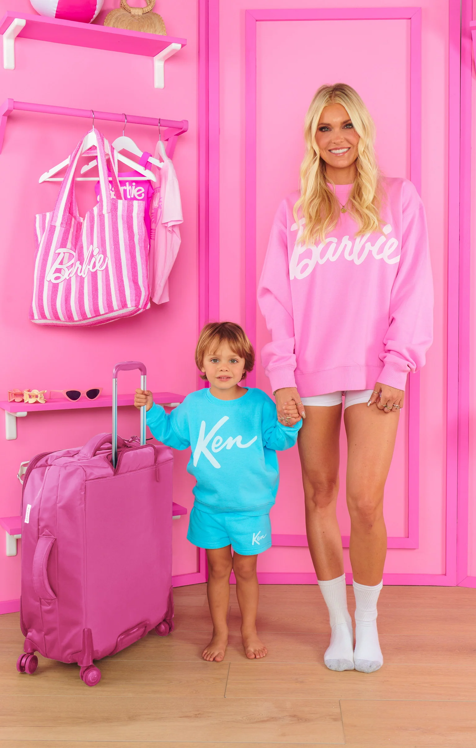 Playdate Sweat Shorts ~ Lil Ken Graphic