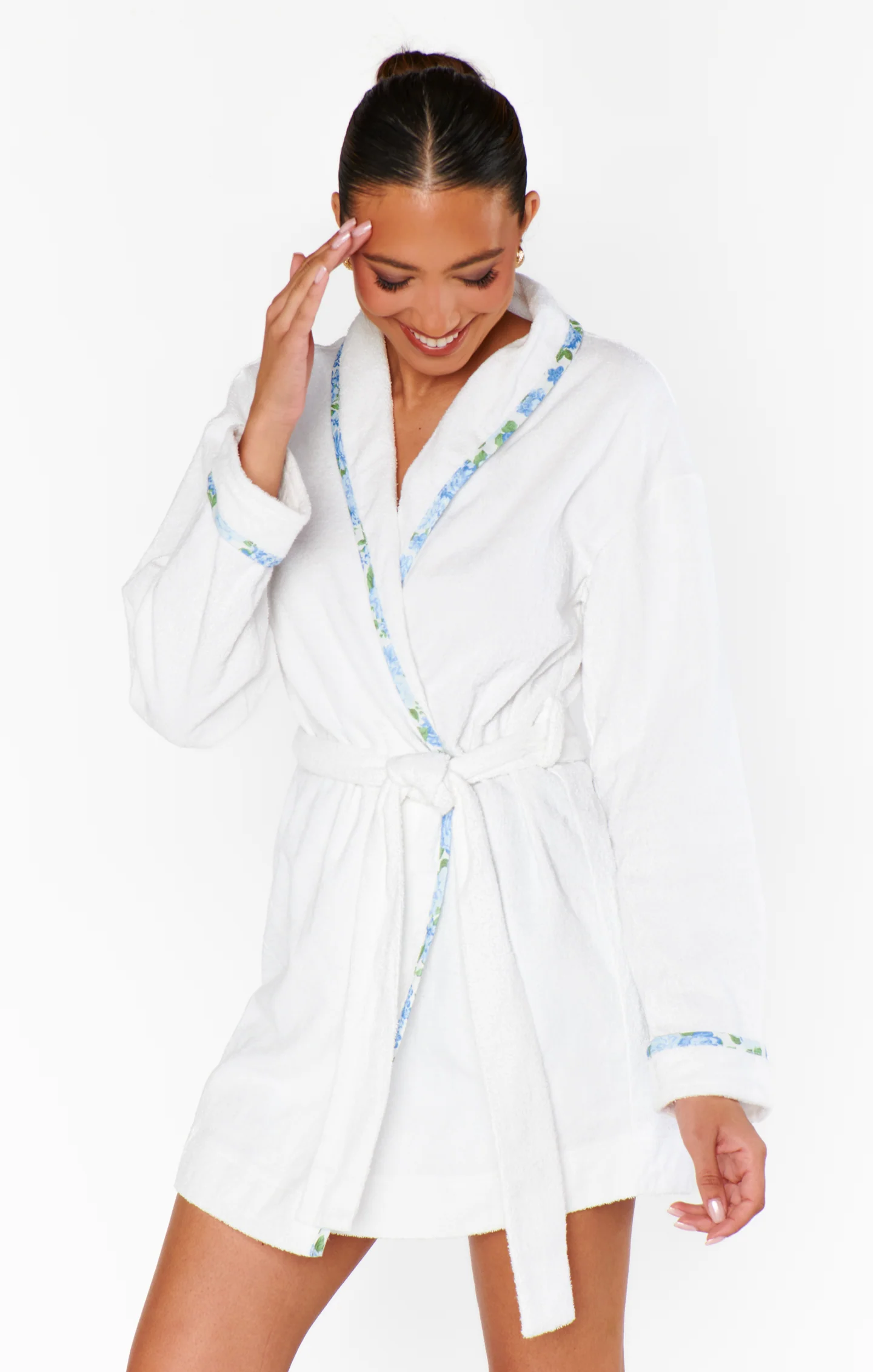 Freshen Up Robe ~ White Terry