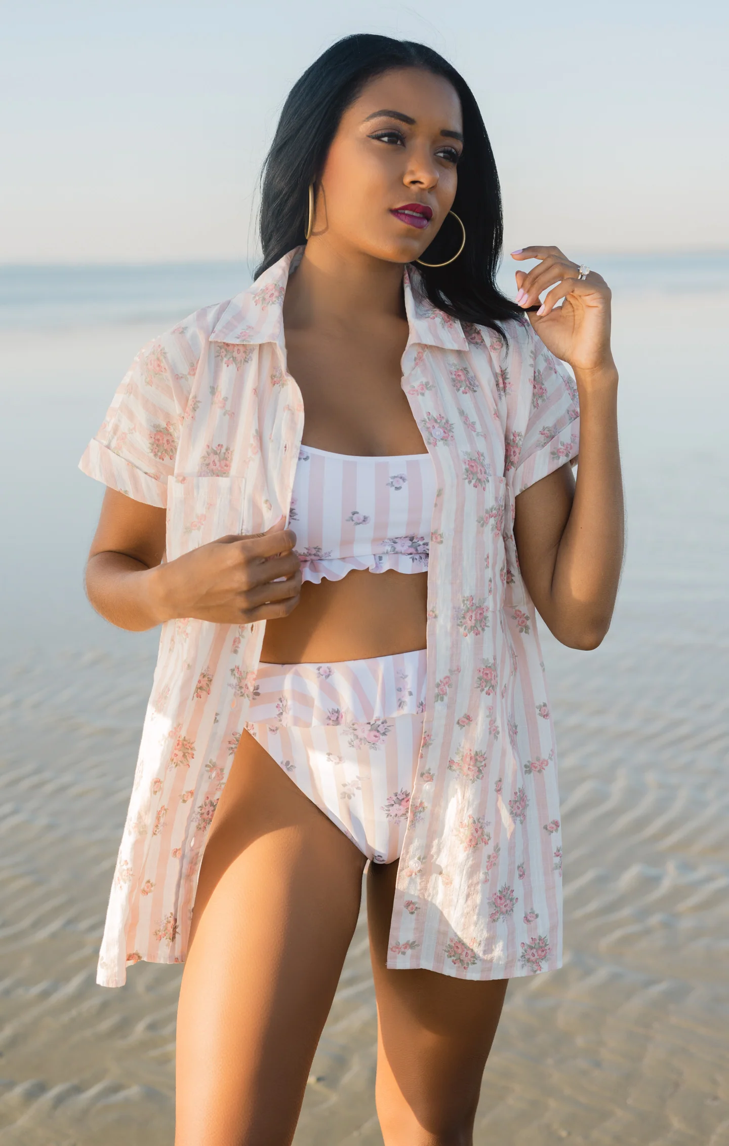 Nora PJ Set ~ Pinck Blossom