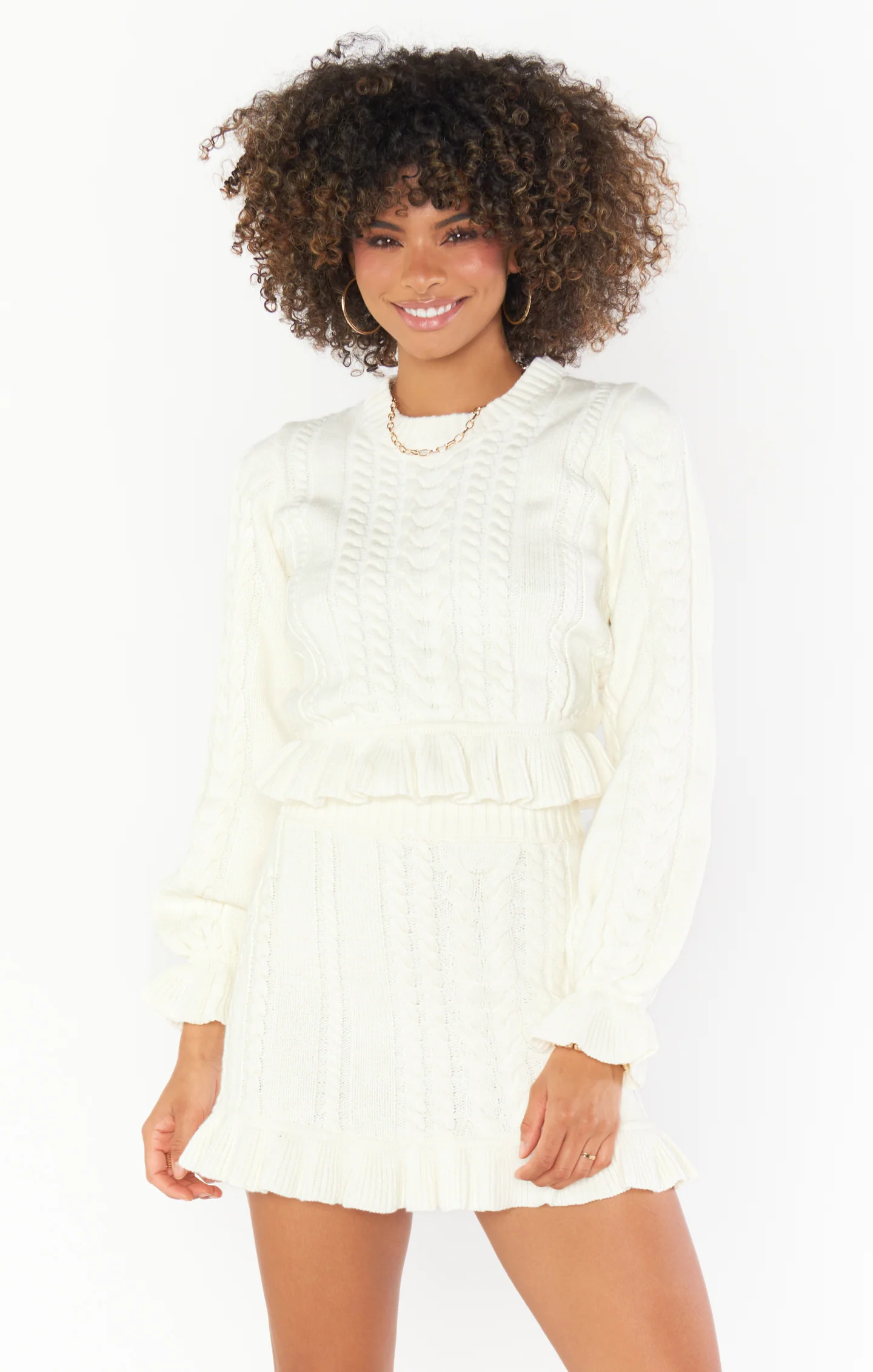 Ridley Ruffle Sweater