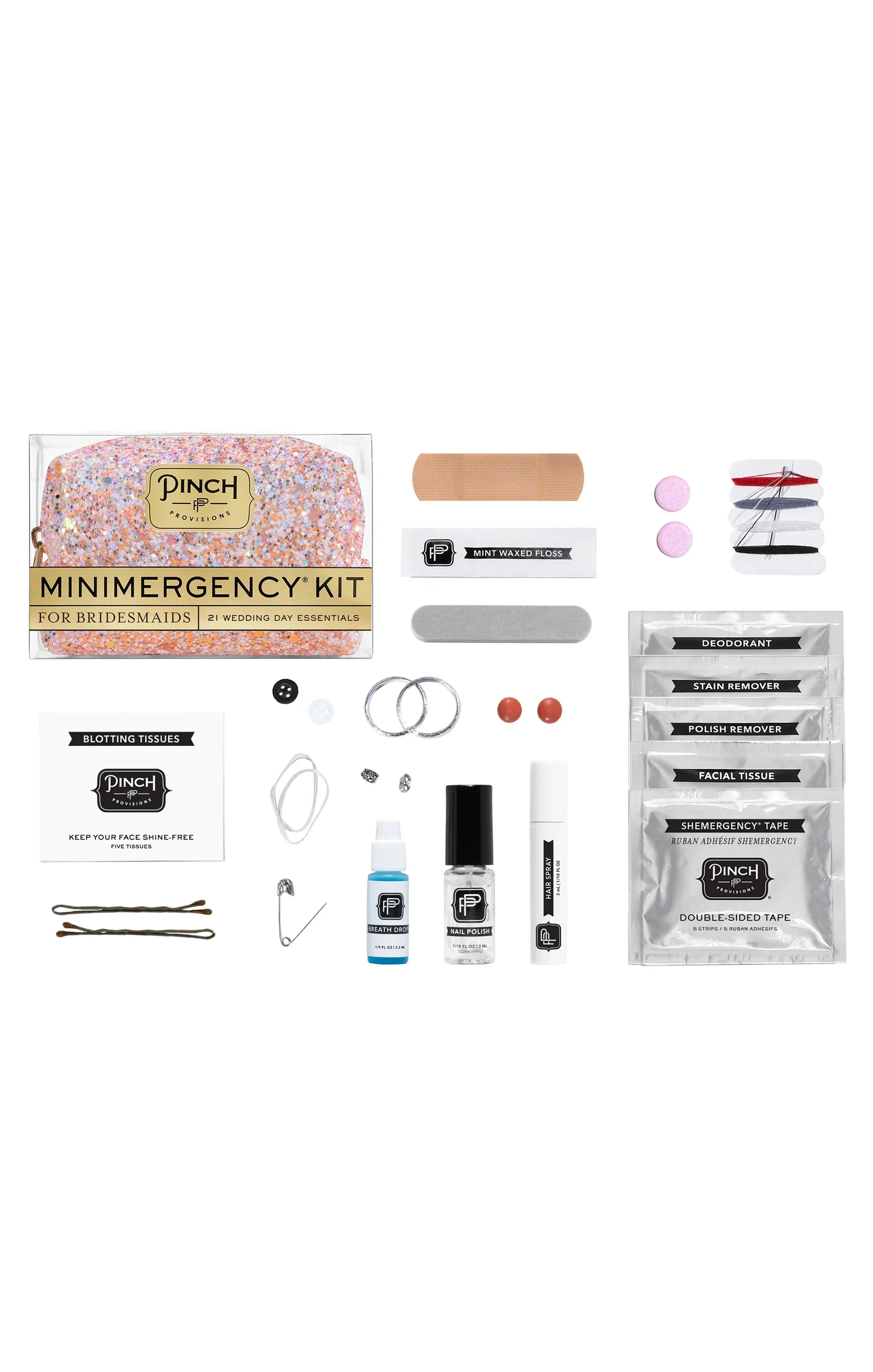 Pinch Provisions Minimergency Kit for the Bridesmaids