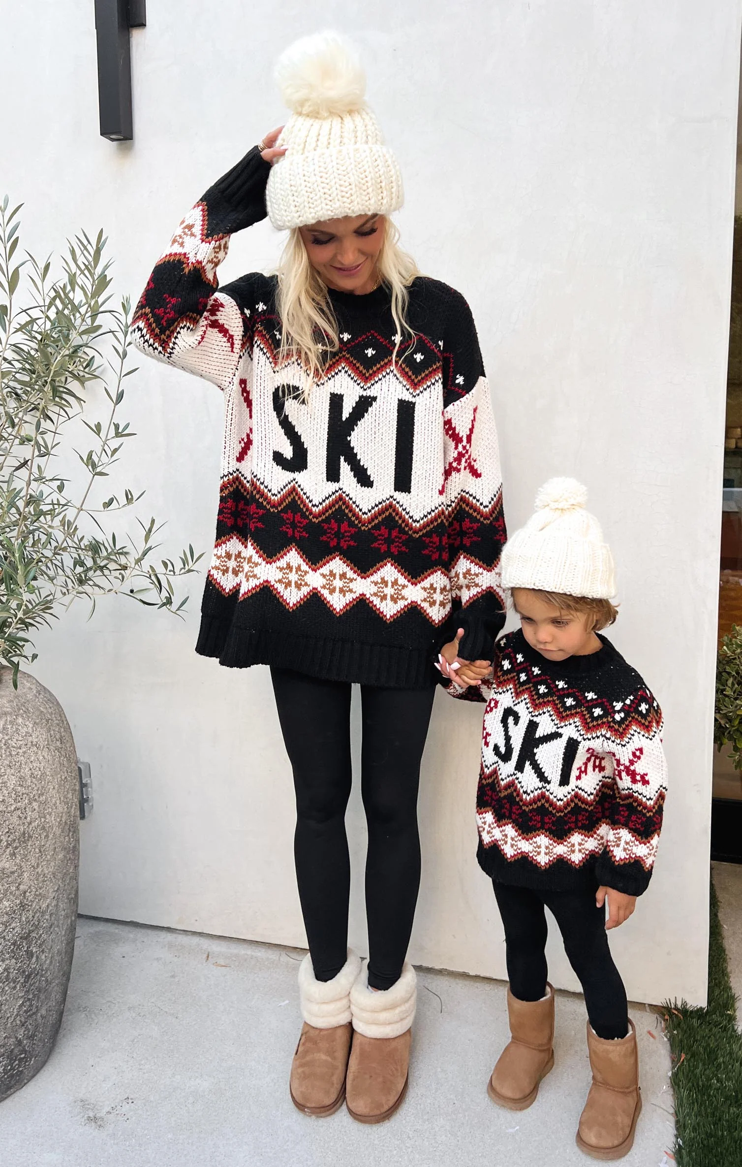 Mini Ski In Sweater ~ Ski Knit