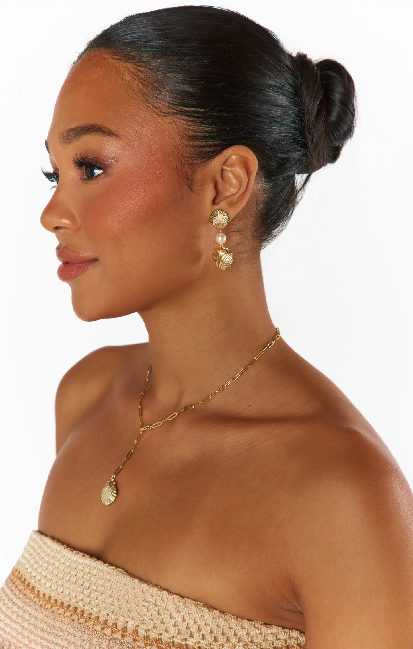 Faithy Jewels Palm Beach Earring ~ Gold