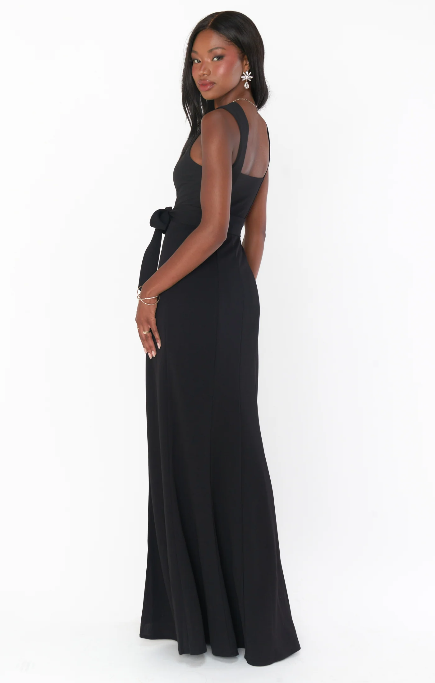 Paris Gown ~ Black Stretch