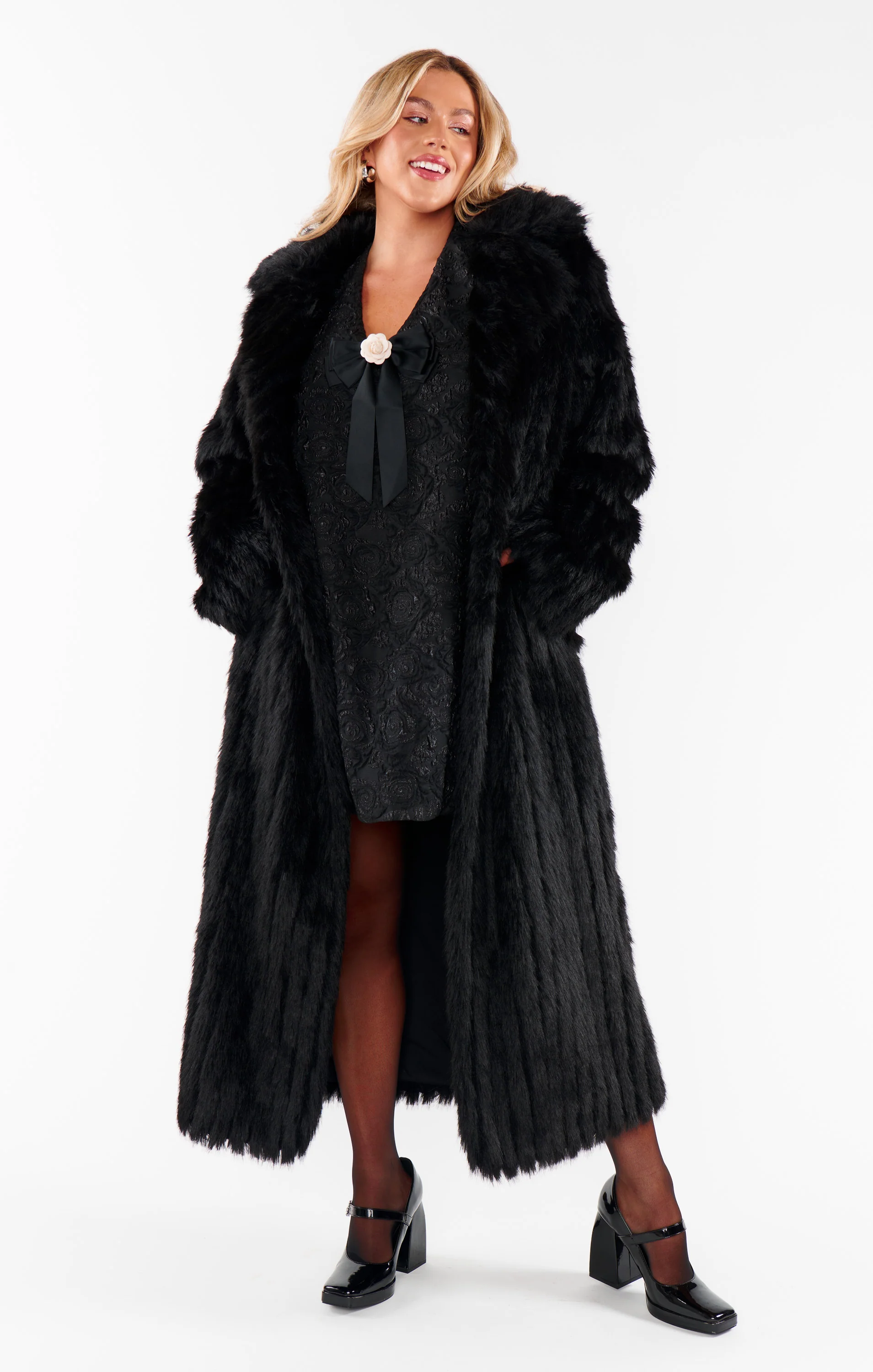 Plaza Coat ~ Faux Fur