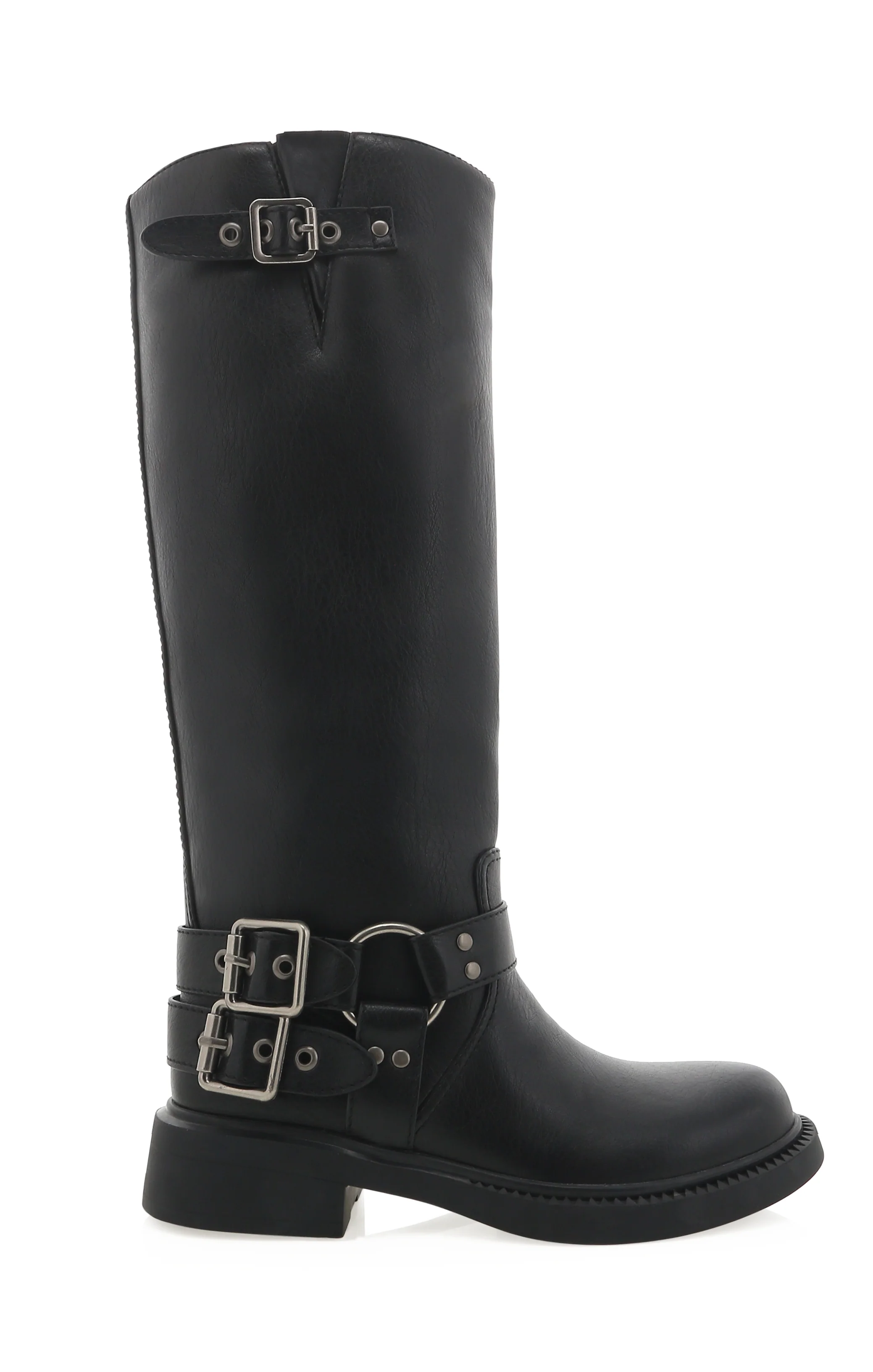 Kaylen Moto Boot ~ Black